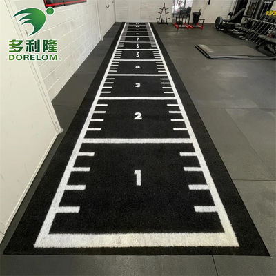 Wytrzymałe 63000 szwów/m2 PE Gym Sled Track Trawa Sztuczna trawnika dla trasy biegowej