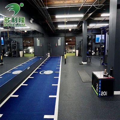 Szkolenia sportowe w pomieszczeniach zamkniętych Bieganie ślizgowe tor sztuczny dywan trawy do siłowni fitness podłogi
