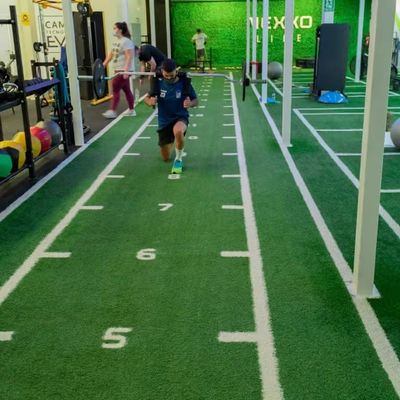 CE ISO9001 ISO14001 Certyfikat Dorelom Szkolenia Atletic Turf Mat dla fitness podłogi