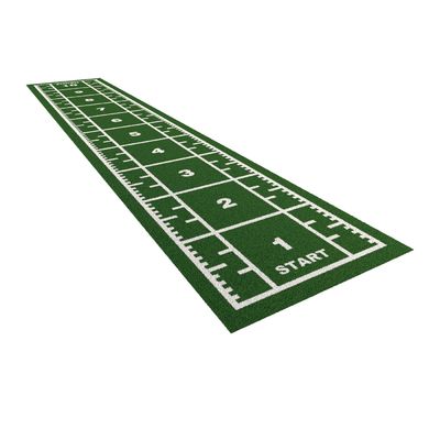 PE gauge 3/16 Inch Outdoor Activity Sztuczna trawa Gym Podłogowy matownik z torem ze ślizgami