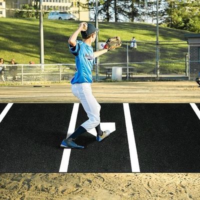 PE Monofilament PP Włókno kręcone Baseball Batting Pad Poduszka Sztuczna trawa Mat