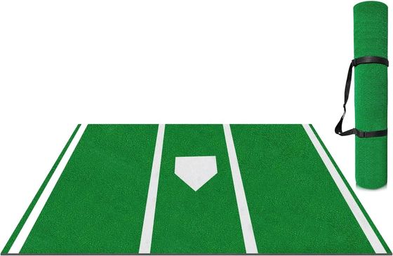 PE Monofilament PP Włókno kręcone Baseball Batting Pad Poduszka Sztuczna trawa Mat