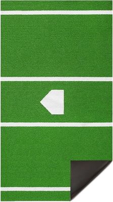 Home Plate Batting Made Better z 5ft*8ft Pro-Model Hitting Mat i sztucznej trawy